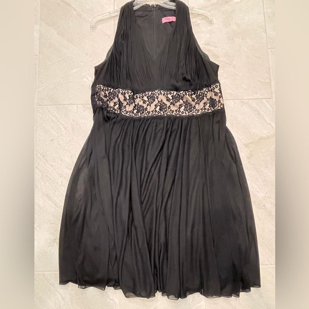 Eliza J Black Dress